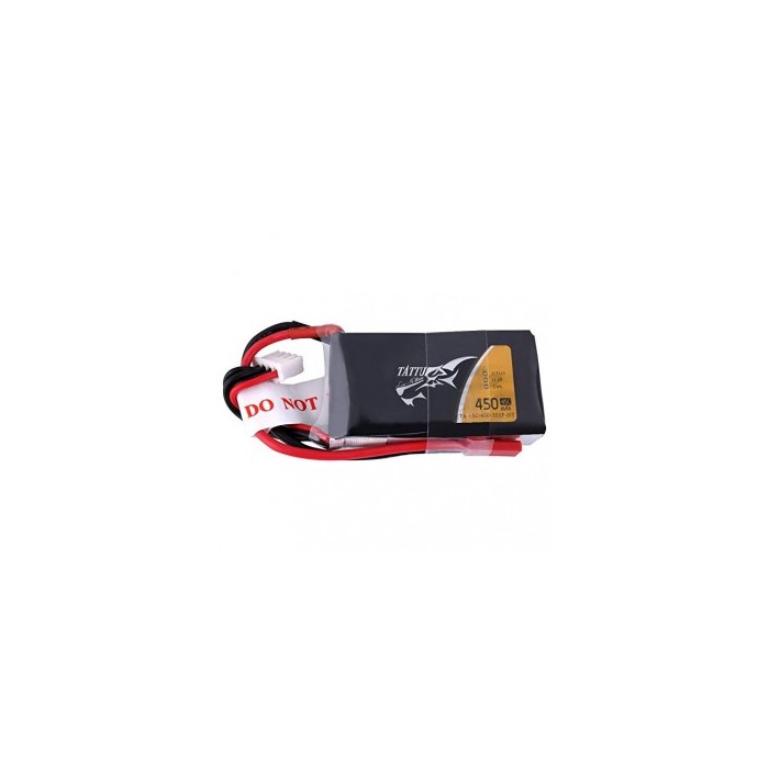 Tattu 450mAh 3S1P 45C 11.1V Lipo Battery